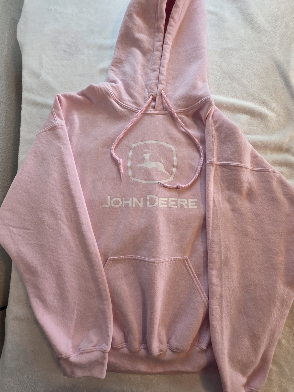 John Deere Pullover Hoodie Size Large